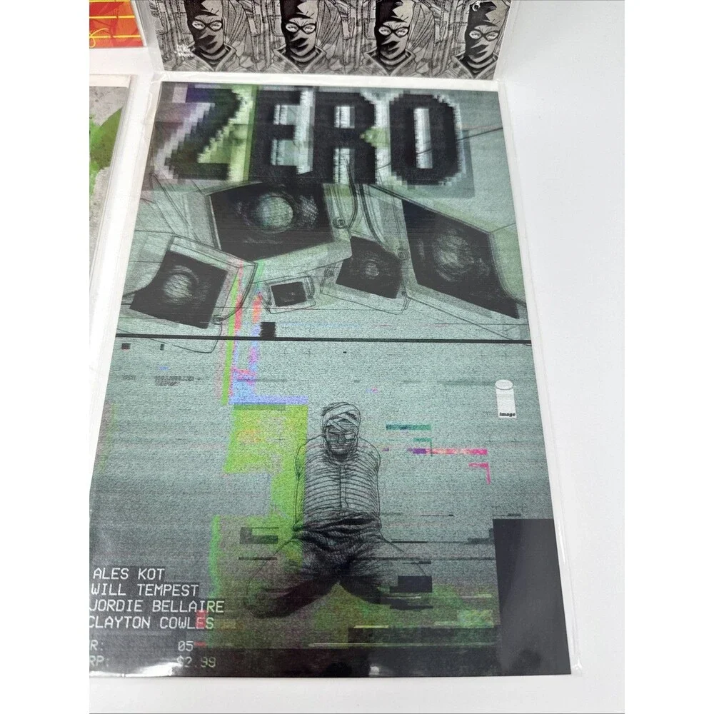 Zero Image Comic 1 2 4 5 LOT OF 4 Ales Kot Michael Walsh 2015
